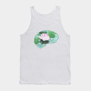 Zen Lotus Brain Tank Top